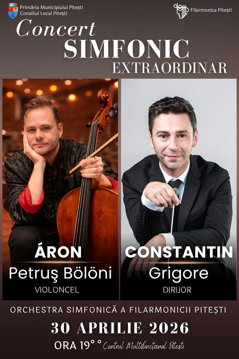 bilete Concert Simfonic Extraordinar - Aron Petrus si Constantin Grigore