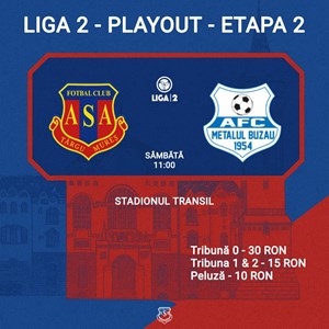 ASA Targu Mures - AFC Metalul Buzau