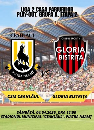 ACSM Ceahlaul Piatra Neamt - CS Gloria Bistrita