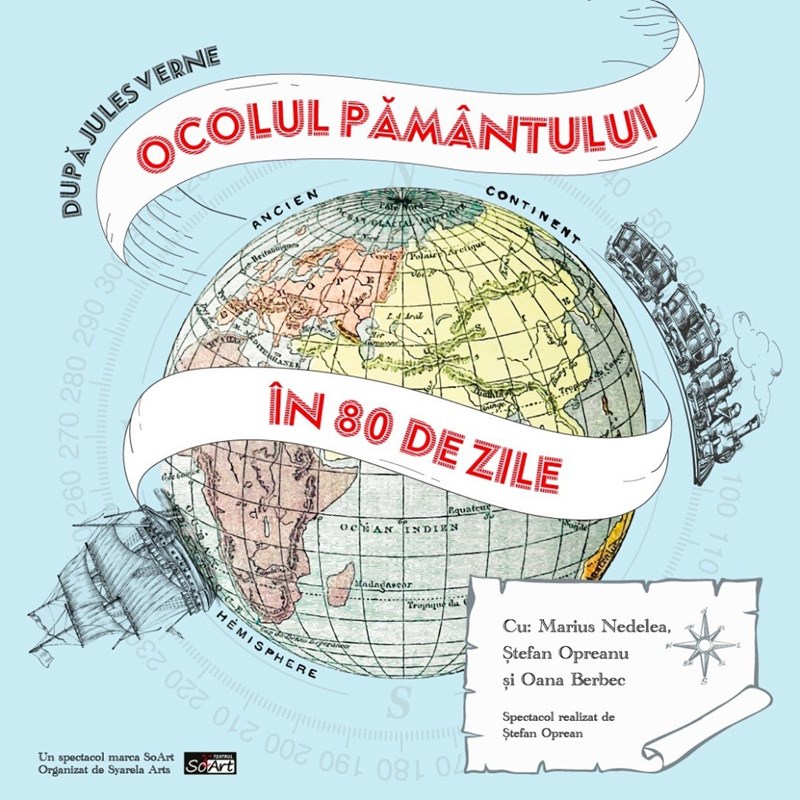 bilete Ocolul pământului în 80 zile