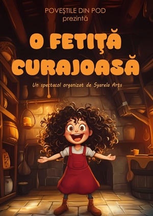O fetita curajoasa