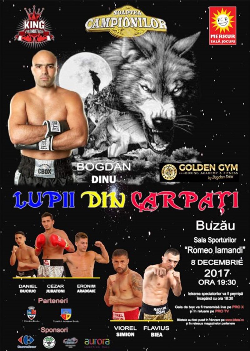bilete Noaptea campionilor - Lupii din Carpati