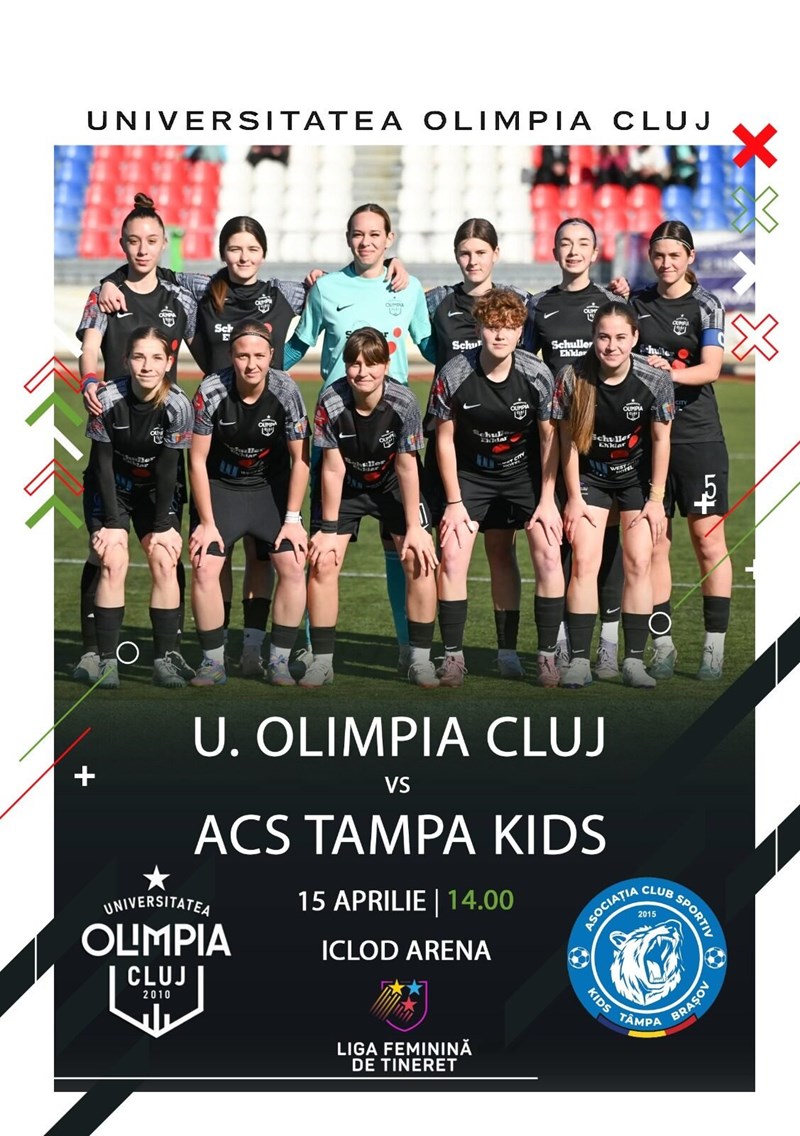 bilete U Olimpia Cluj vs Kids Tampa Brasov