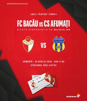 ACS FC Bacau vs CS Afumati