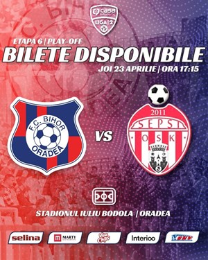 FC Bihor Oradea vs Sepsi OSK