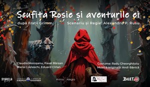 Scufita Rosie si aventurile ei, dupa Fratii Grimm
