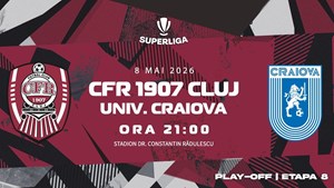 CFR 1907 CLUJ - Universitatea Craiova