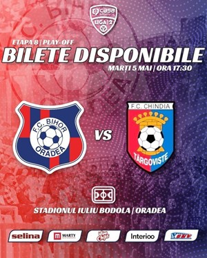 FC Bihor Oradea vs Chindia Targoviste