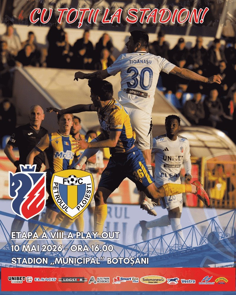 bilete FC Botosani - FC Petrolul Ploiesti