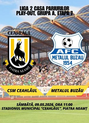 ACSM Ceahlaul Piatra Neamt - AFC Metalul Buzau
