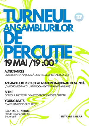 Turneul Ansamblurilor de Percuție la București