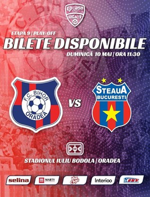 FC Bihor Oradea vs Steaua Bucuresti