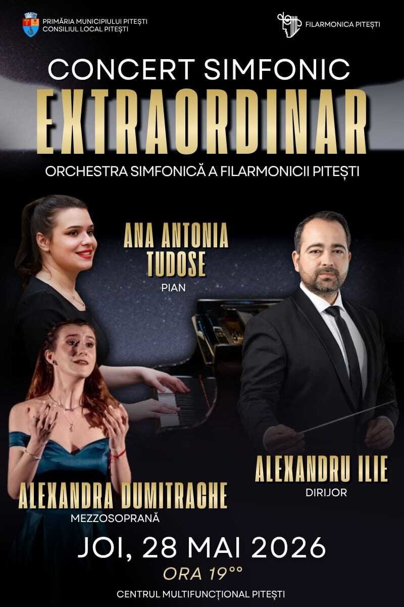 bilete Concert Simfonic Extraordinar - Ana Antonia Tudose - Alexandru Ilie