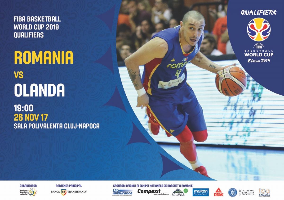 bilete FIBA Basketball World Cup 2019 - Romania VS Olanda