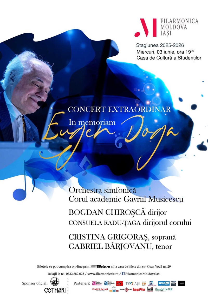 bilete Concert extraordinar In memoriam Eugen Doga