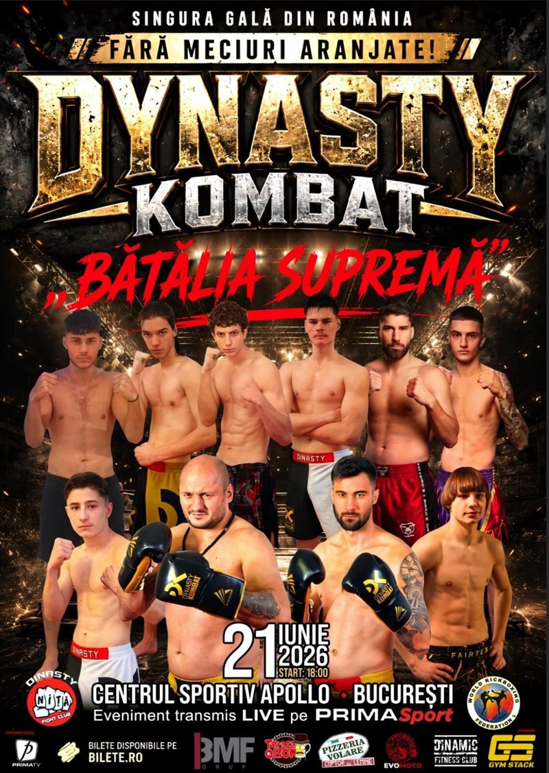 bilete Dynasty Kombat - Batalia Suprema