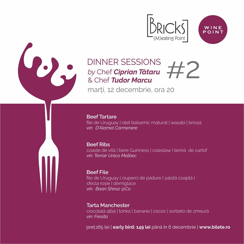 bilete DINNER SESSION 2