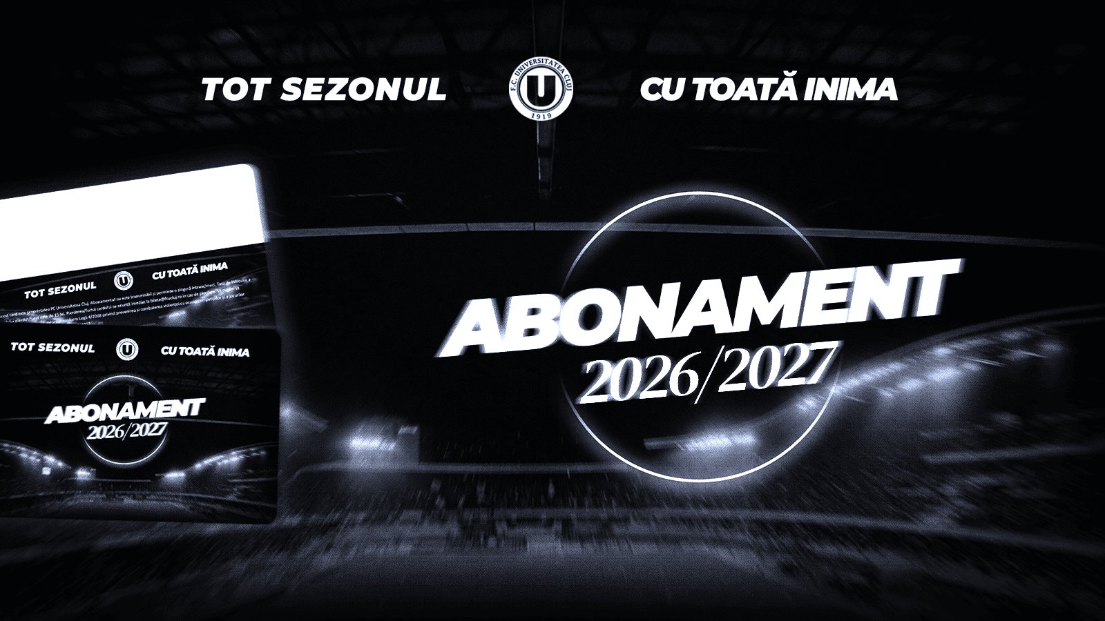 Abonamente FC Universitatea Cluj