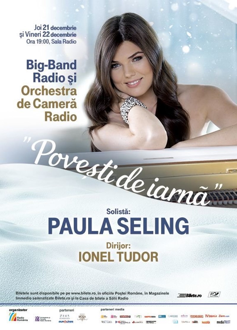 bilete Paula Seling - Big Band Radio Orchestra de Camera Radio