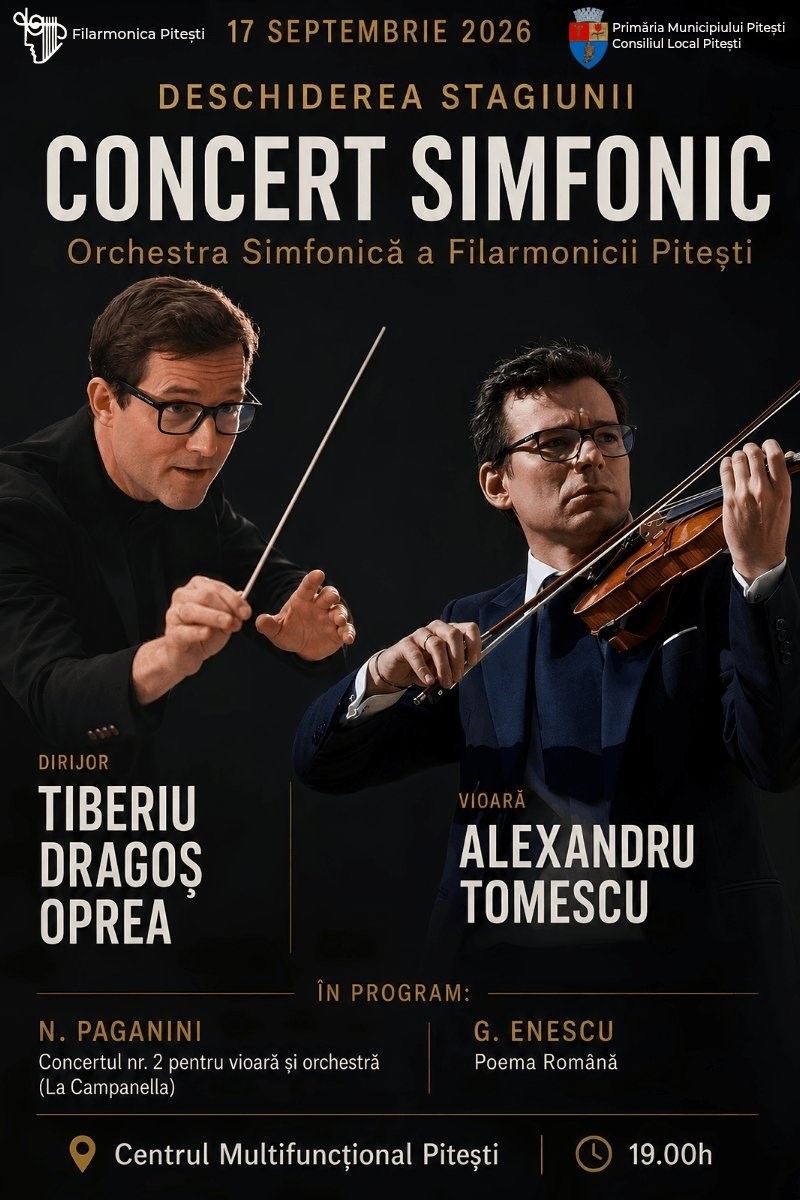 bilete Deschiderea Stagiunii - Filarmonica Pitesti