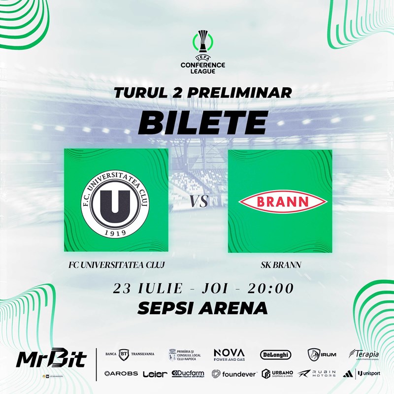 bilete FC Universitatea Cluj meci