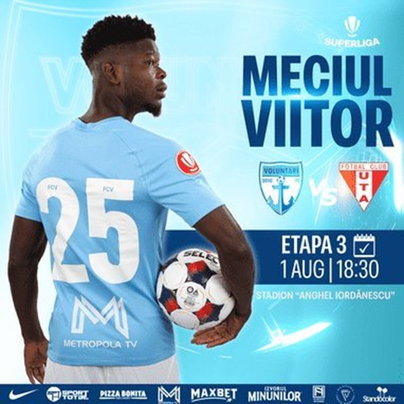bilete FC Voluntari vs UTA Arad
