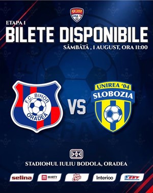 FC Bihor Oradea vs Unirea Slobozia