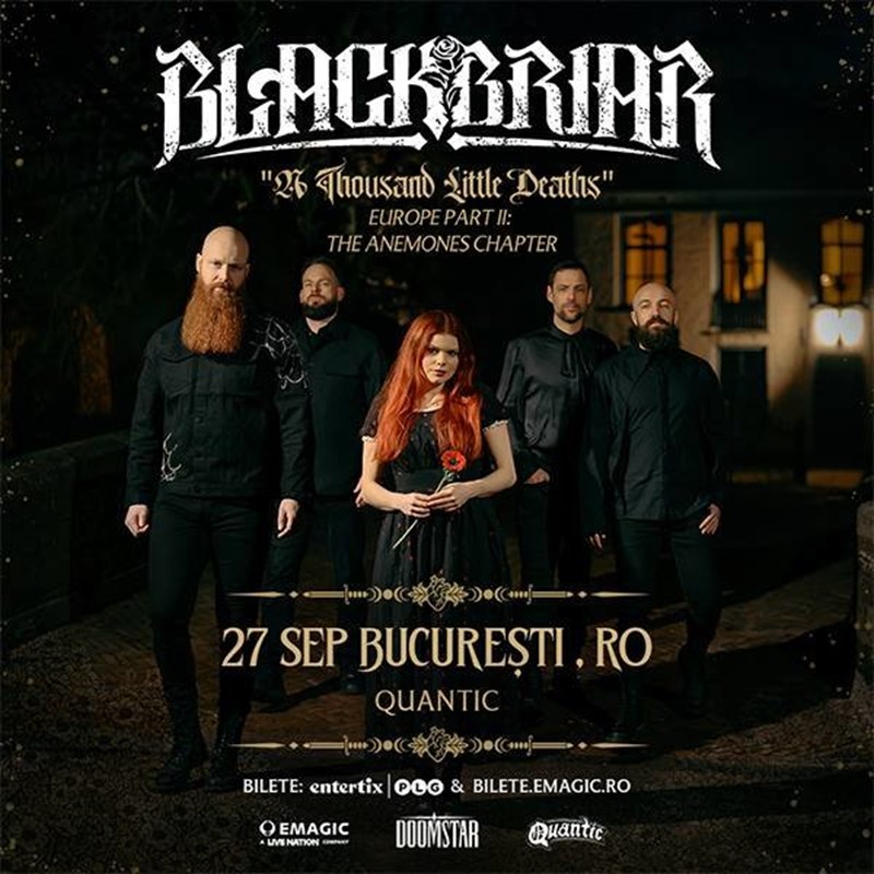bilete Blackbriar - A Thousand Little Deaths Tour