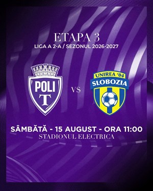 Politehnica Timisoara vs Unirea Slobozia