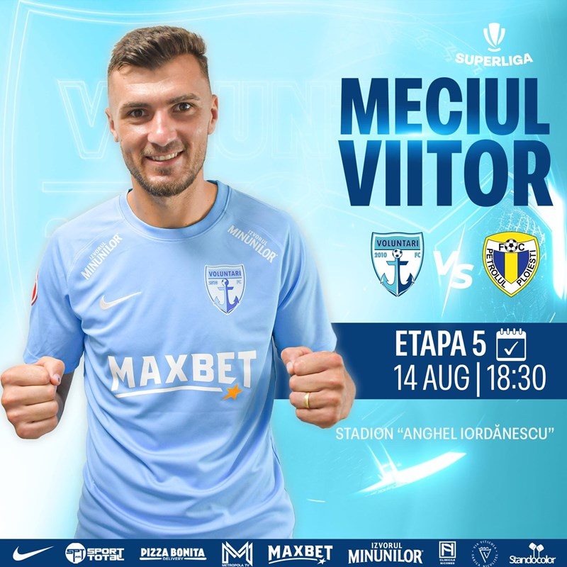bilete FC Voluntari - FC Petrolul