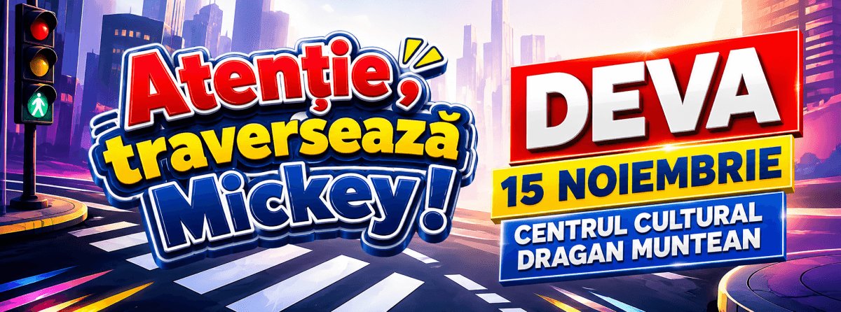 Atenție, traversează Mickey! - DEVA