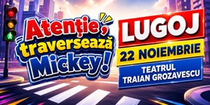 Atenție, traversează Mickey! - LUGOJ