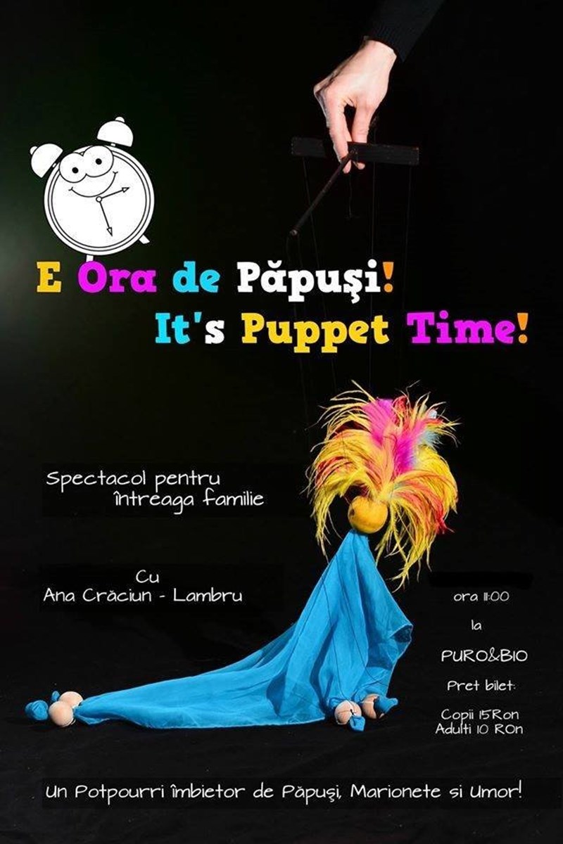 bilete It's Puppet Time!