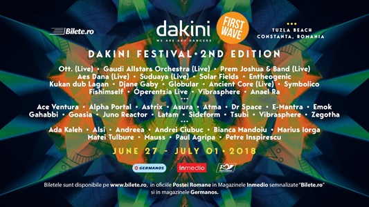 bilete Dakini Festival 2nd Edition