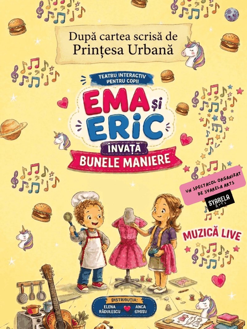 bilete Ema si Eric invata bunele maniere