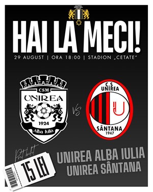 FC Unirea Alba Iulia vs CS Unirea Santana