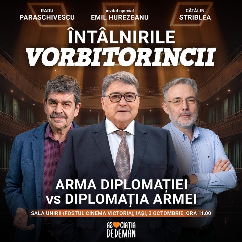 Întâlnirile Vorbitorincii cu Cătălin Striblea și Radu Paraschivescu