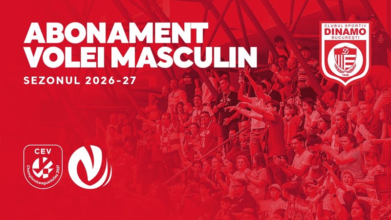 Abonamente CS Dinamo București – Volei masculin