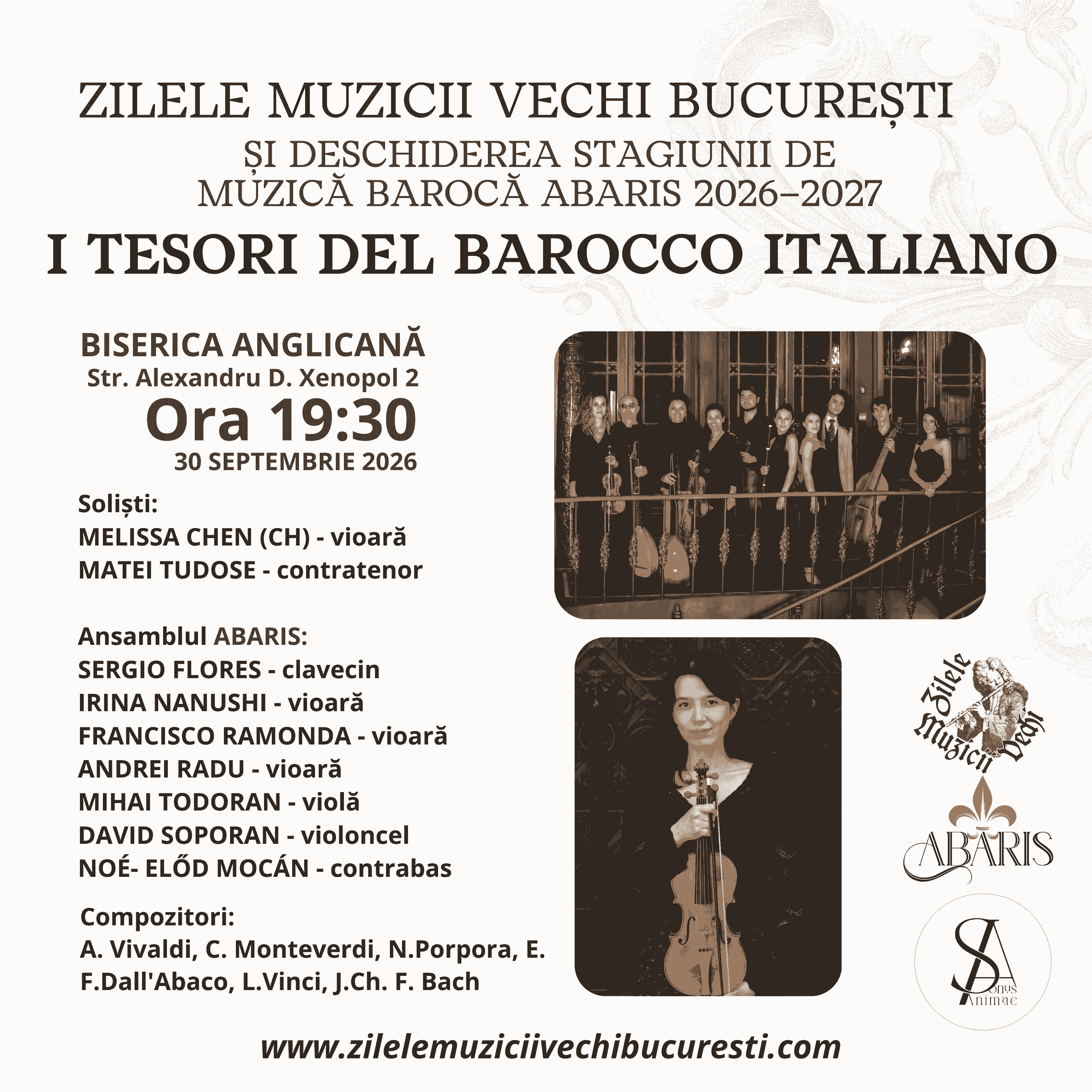 I TESORI DEL BAROCCO ITALIANO - Ansamblul ABARIS