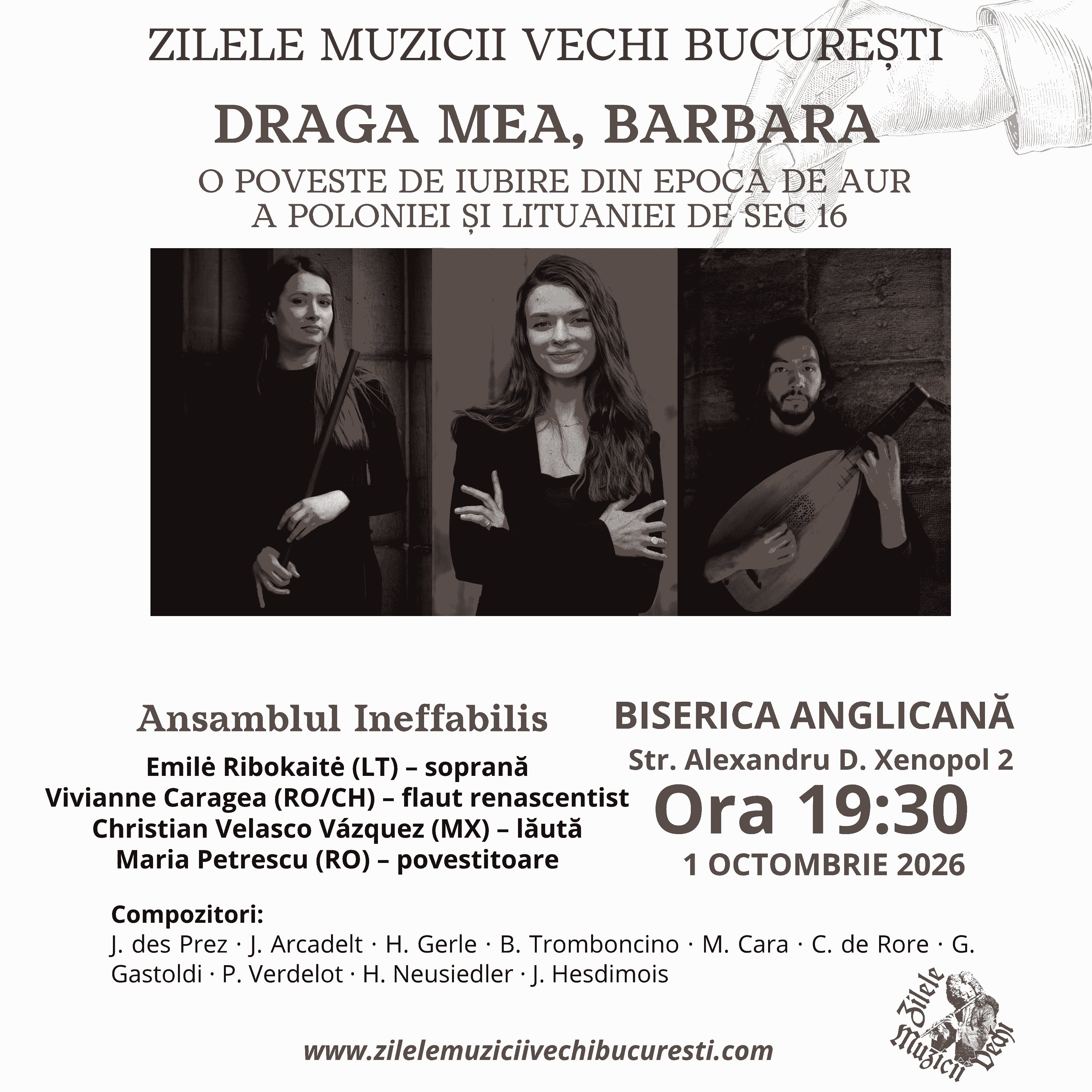 Draga mea, Barbara - Ansamblul Ineffabilis