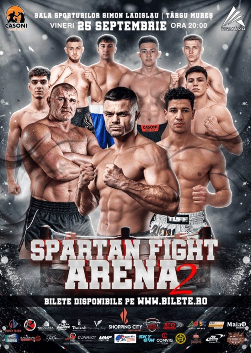 bilete SPARTAN FIGHT ARENA 2