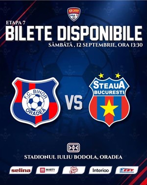 FC BIHOR ORADEA - STEAUA BUCURESTI