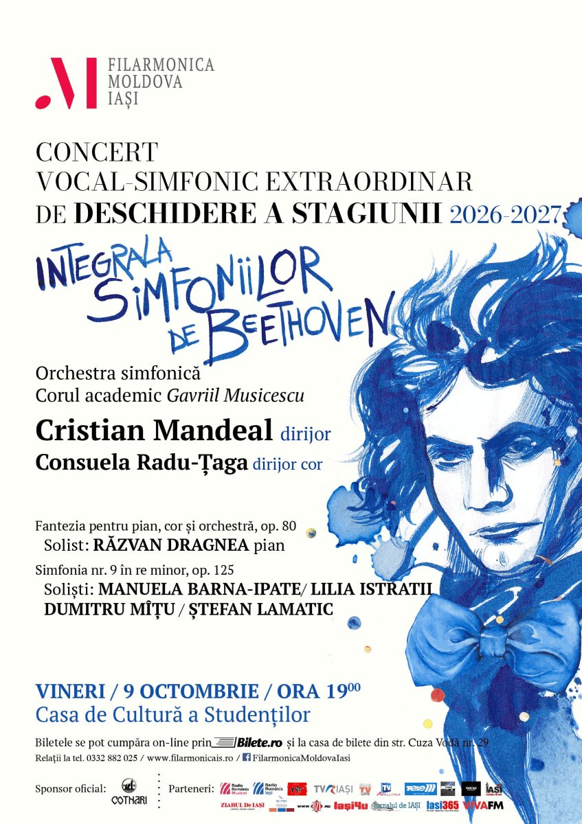 Concert vocal-simfonic extraordinar Deschiderea stagiunii