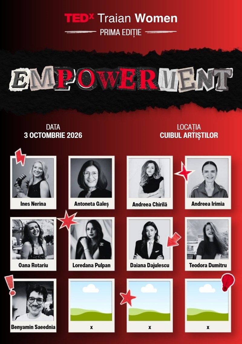 bilete TEDx Traian Women Empowerment