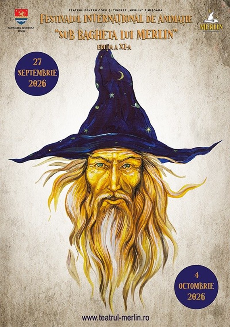 bilete FESTIVALUL INTERNAȚIONAL DE ANIMAȚIE „SUB BAGHETA LUI MERLIN” ediția a XI - a