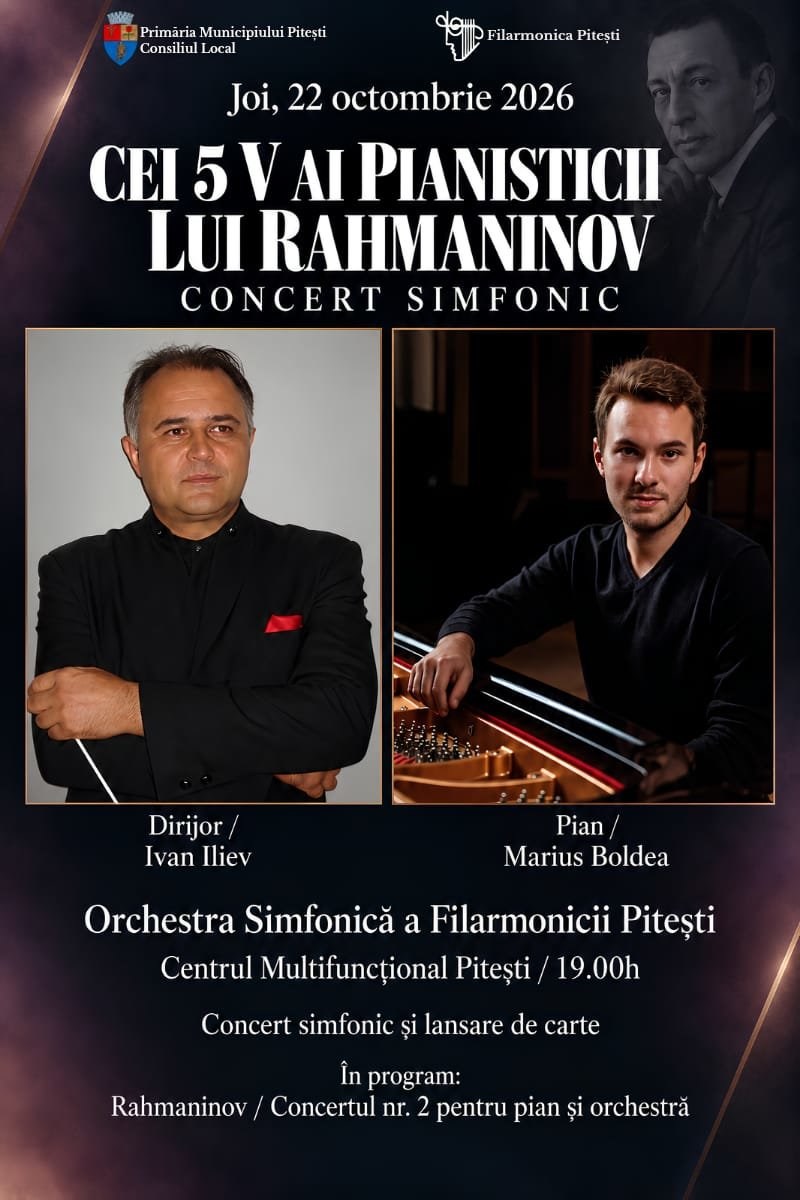 bilete Cei 5 V ai Pianisticii lui Rahmaninov