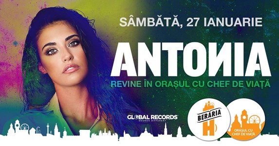 bilete Antonia revine in Orasul cu Chef de Viata