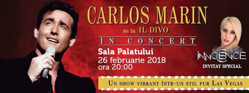 bilete Carlos Marin de la IL DIVO
