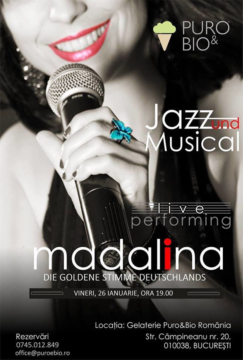 bilete Jazz&Musical Live Session w Madalina