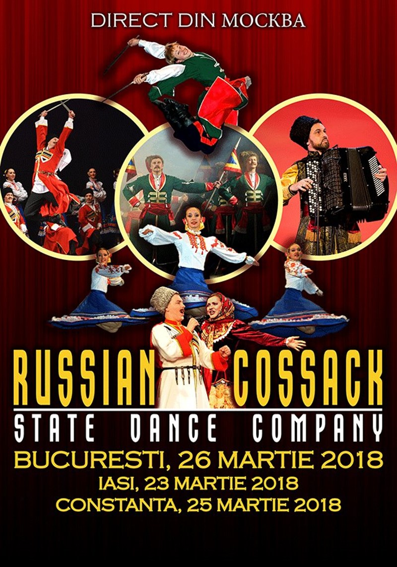 bilete Russian Cossack State Dance Company